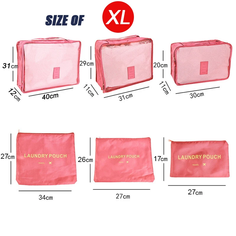 4-Piece Travel Storage Bag Set - Image 3