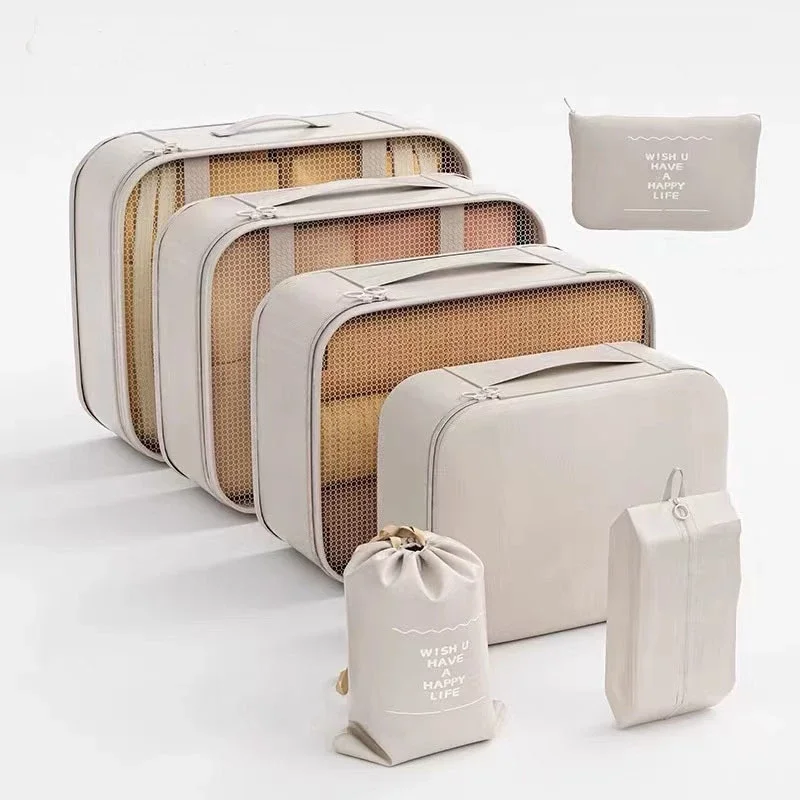 7-Piece Travel Storage Bag Set